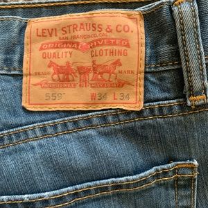 Mens Levi’s 559 Jeans